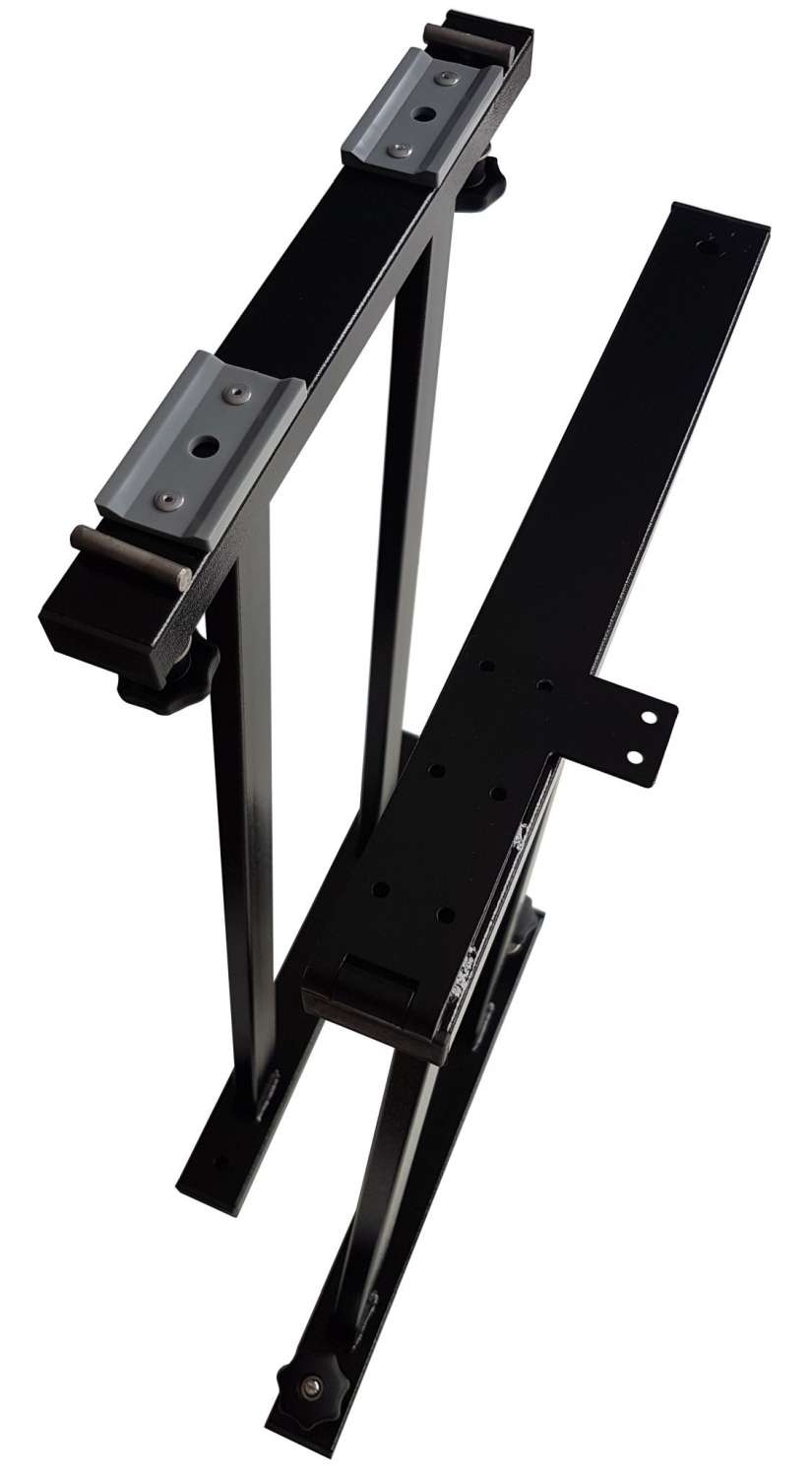 BusBoxx Konsole klappbar Gasdruckdämpfer T5 / T6 Multiflexboard
