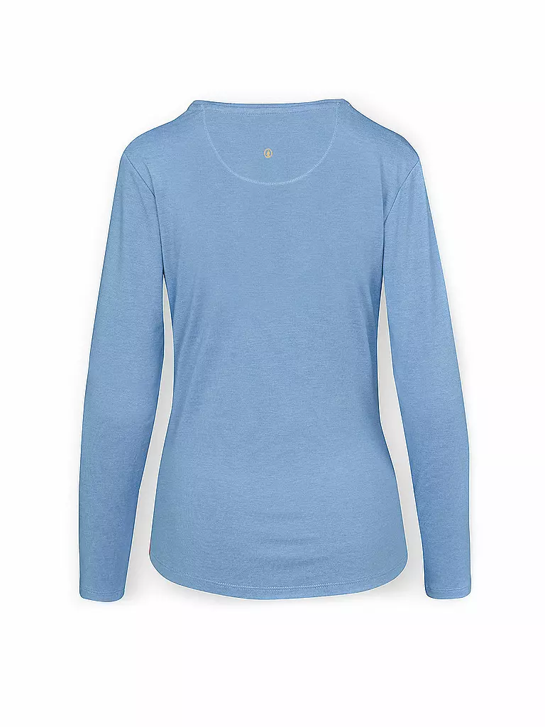 PIP STUDIO Loungewear Langarmshirt TOM hellblau