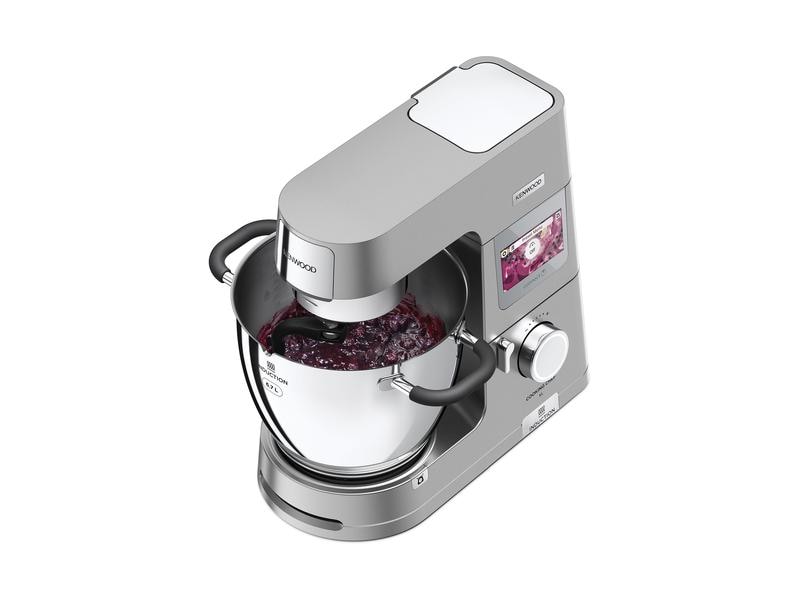 Kenwood Küchenmaschine Cooking Chef XL KCL95.004SI Silber Vielseitiges Küchengerät mit Koch- und Wiegefunktion
