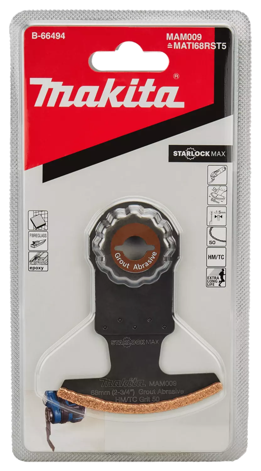 Makita B-66494 MAM009 Segmentfrees HM - 68x10mm - K50