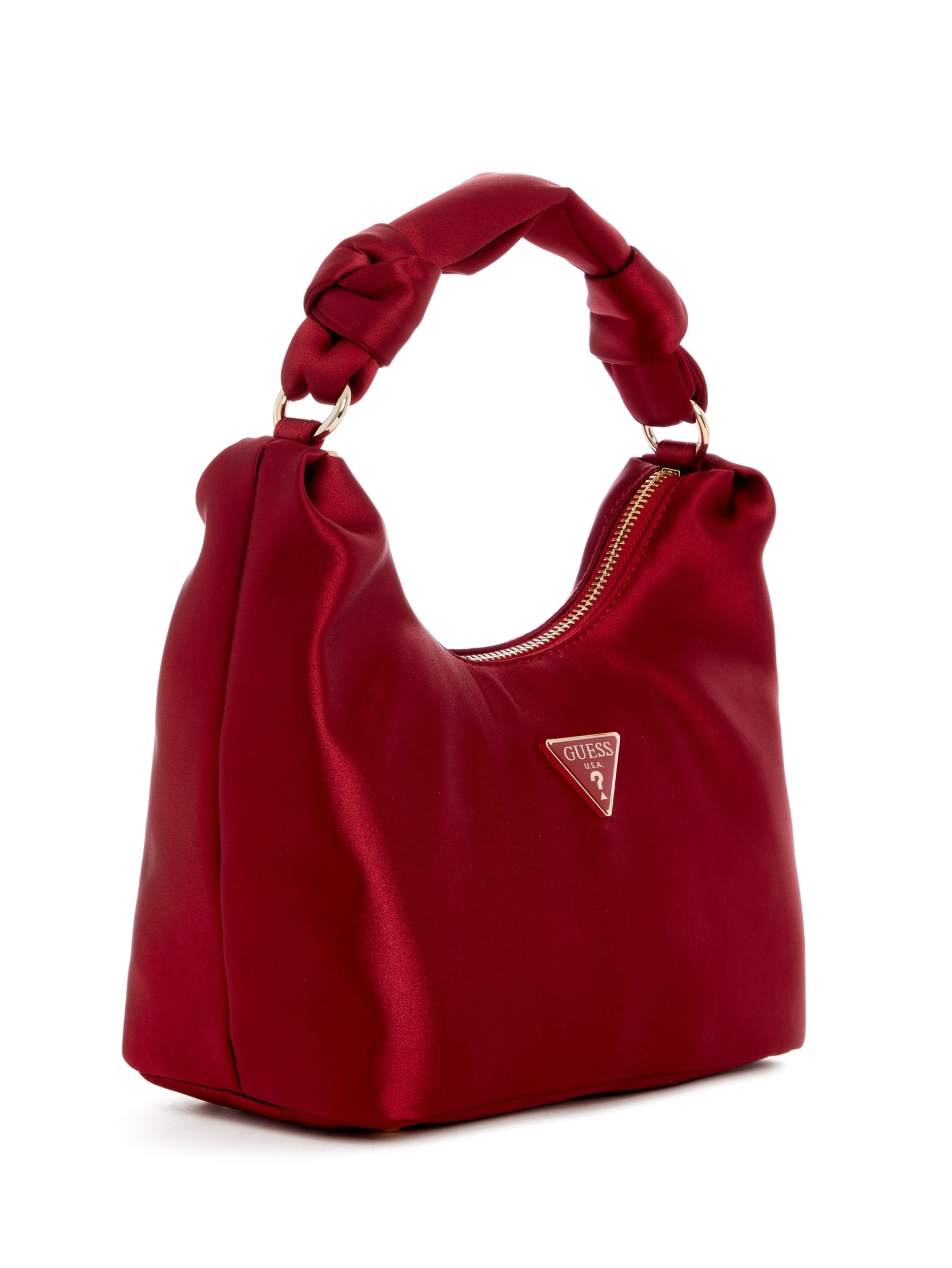 Bolsa Hobo Velina de Cetim