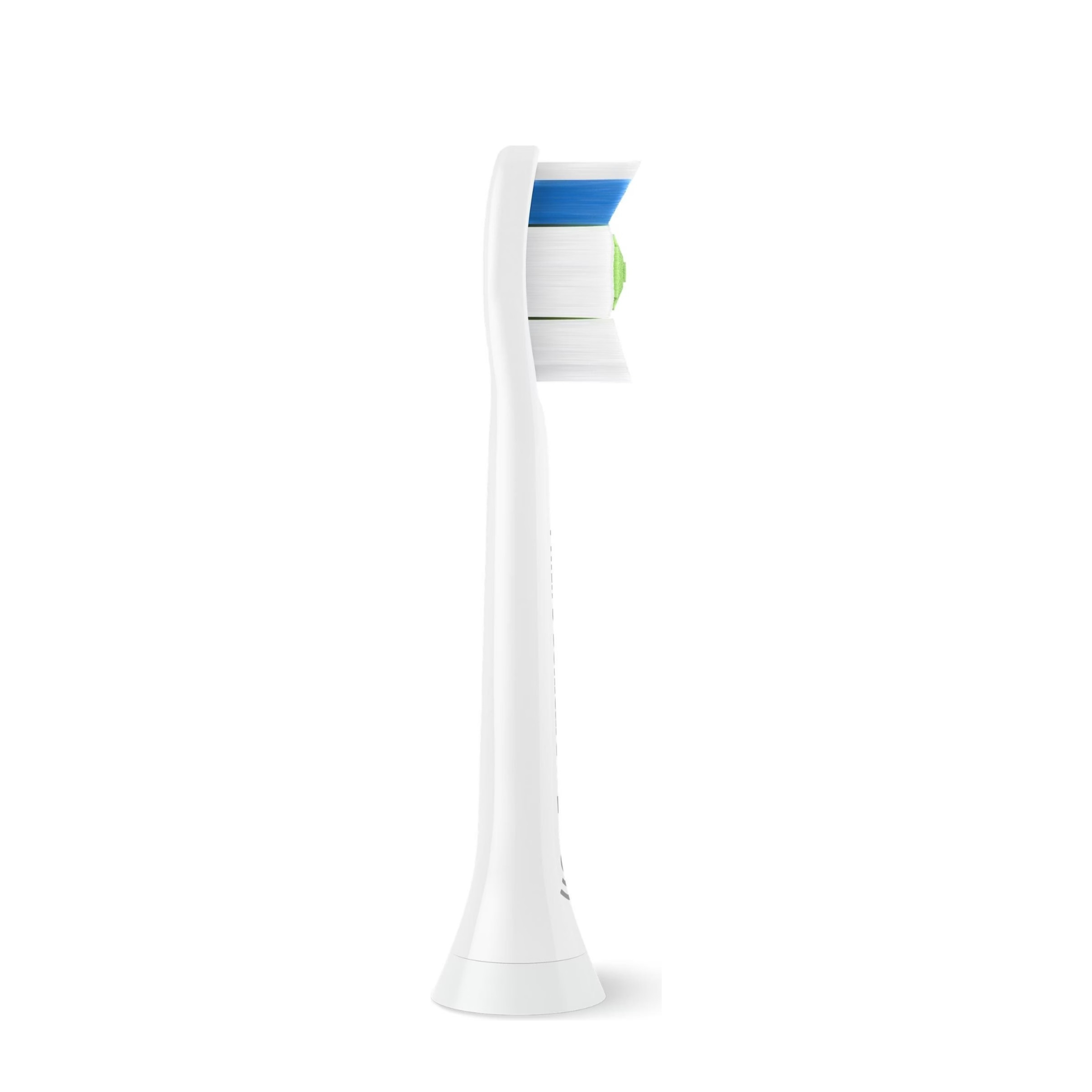 (2er Set) W2 Optimal White Ersatz Zahnbürstenkopf für Philips Sonicare Elektrische Zahnbürsten (HX6062/10) - Weiss