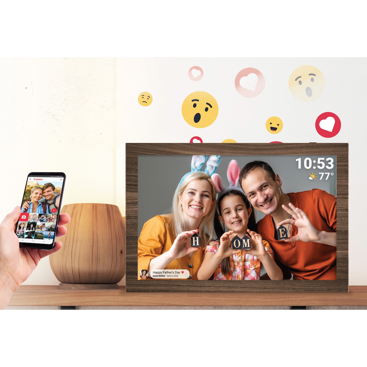 Sandstrøm IPS Frameo WiFi 10,1