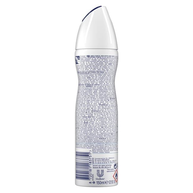 Rexona Women Deodorant Spray 72h Cotton Dry 150ml Enkelpak