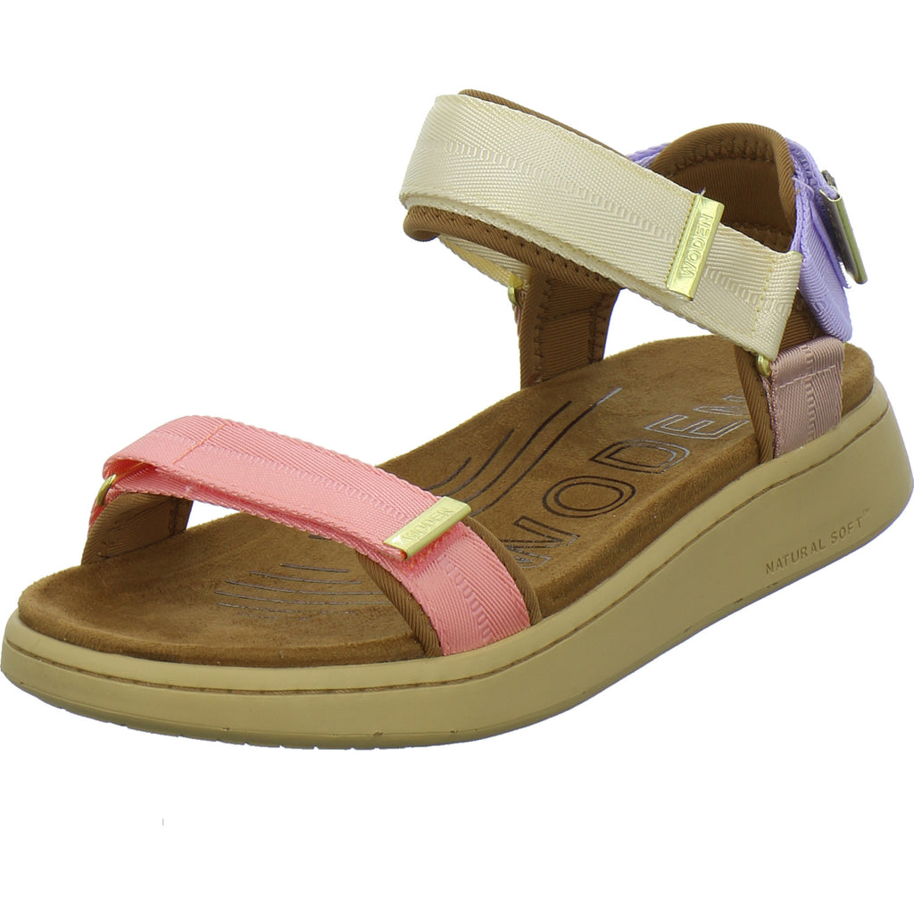 Woden Sandaletten Damen Line Multi