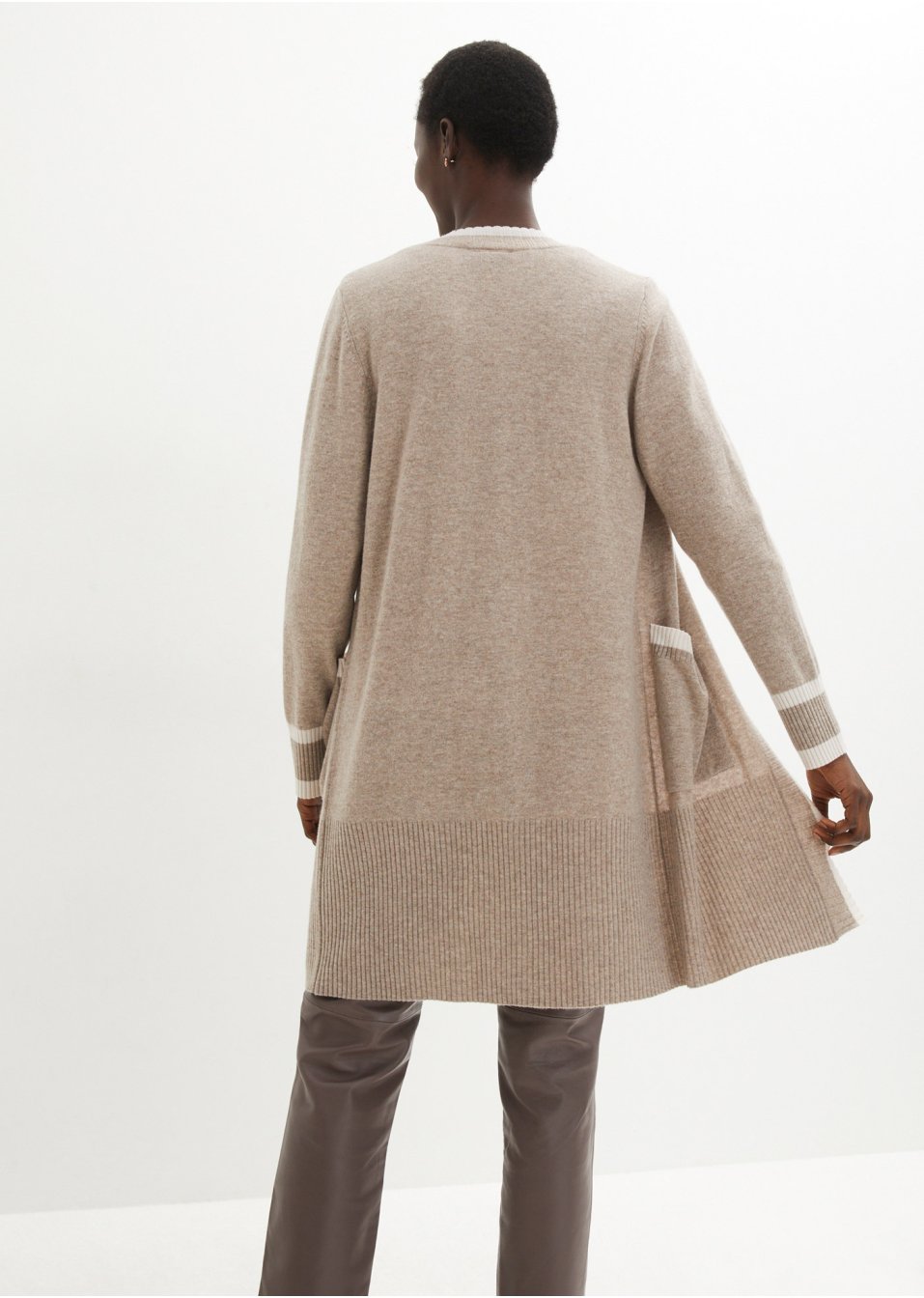 Gilet en laine avec teneur en Good Cashmere Standard®