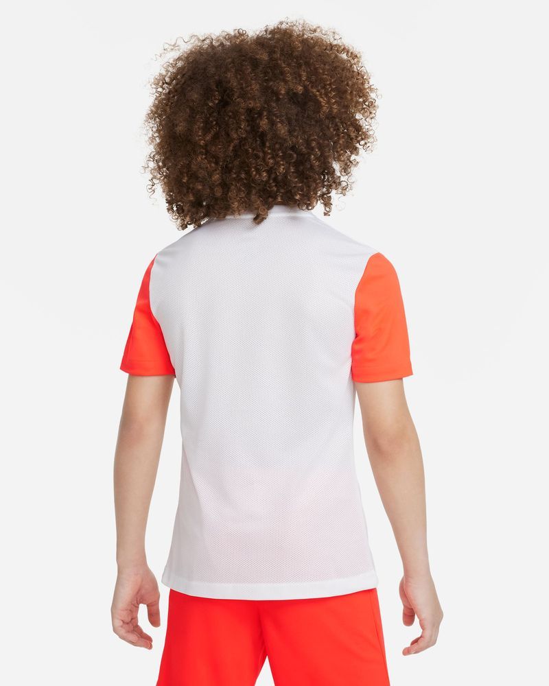 Maillot Nike Tiempo Premier II Blanc & Rouge pour enfant