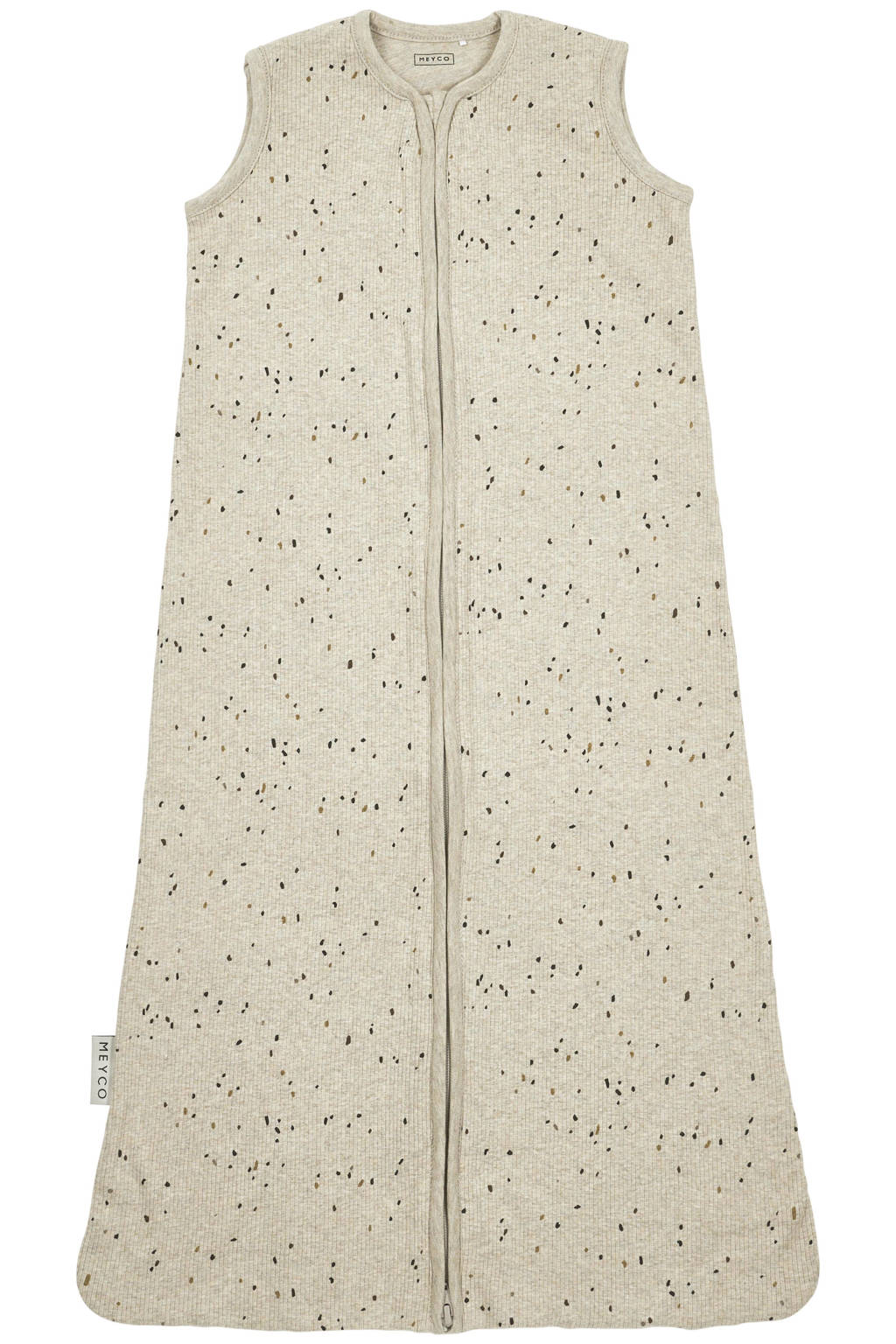 baby slaapzak Rib Mini Spot sand melange