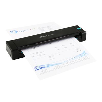 IRIS IRIScan Executive 4 - scanner de documents A4 - portable - 600 ppp x 600 ppp - blanc
