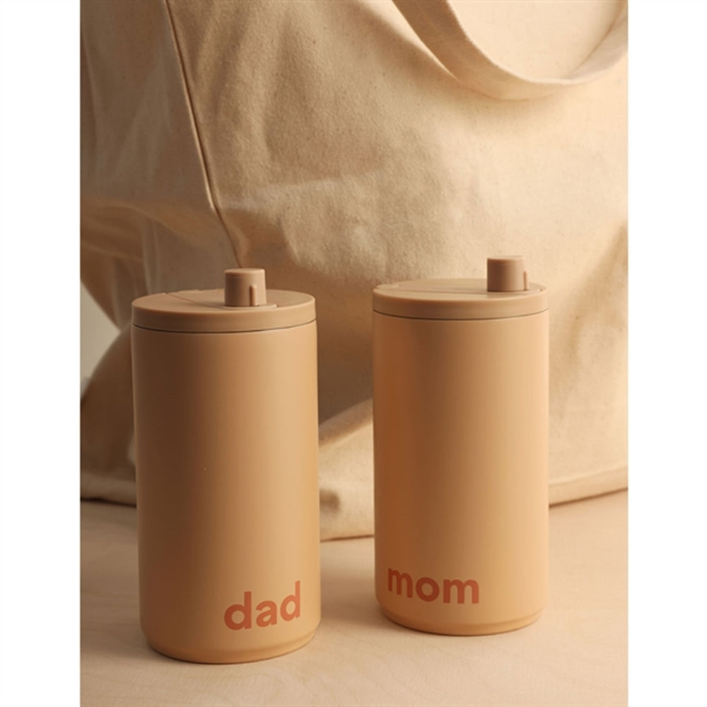 Køb Design Letters Travel Termokop MOM Beige