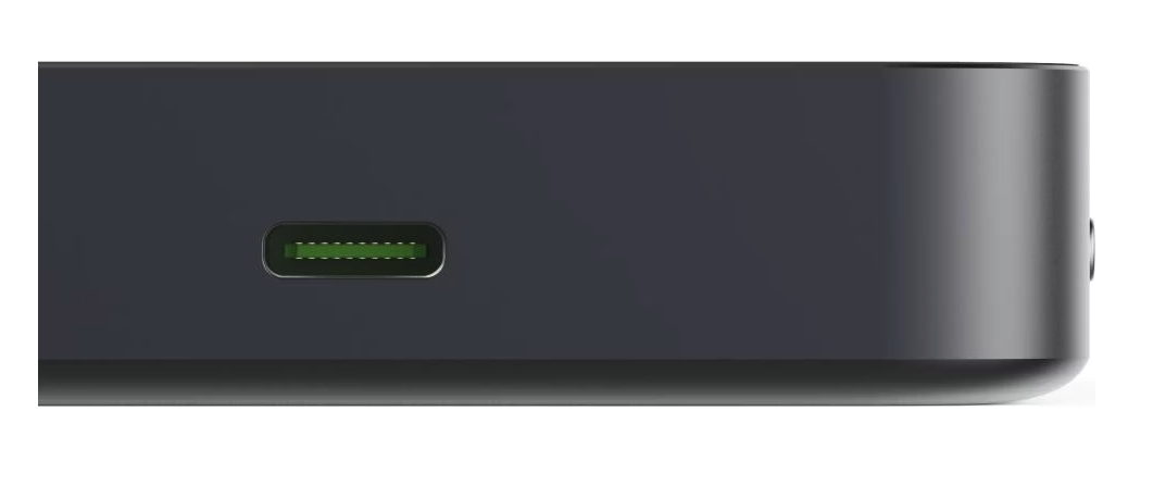 (20W) 10000mAh Powerbank USB C Ladegerät MagSafe Qi2 Wireless Charger PD (201752) - Grau (Anthrazit)