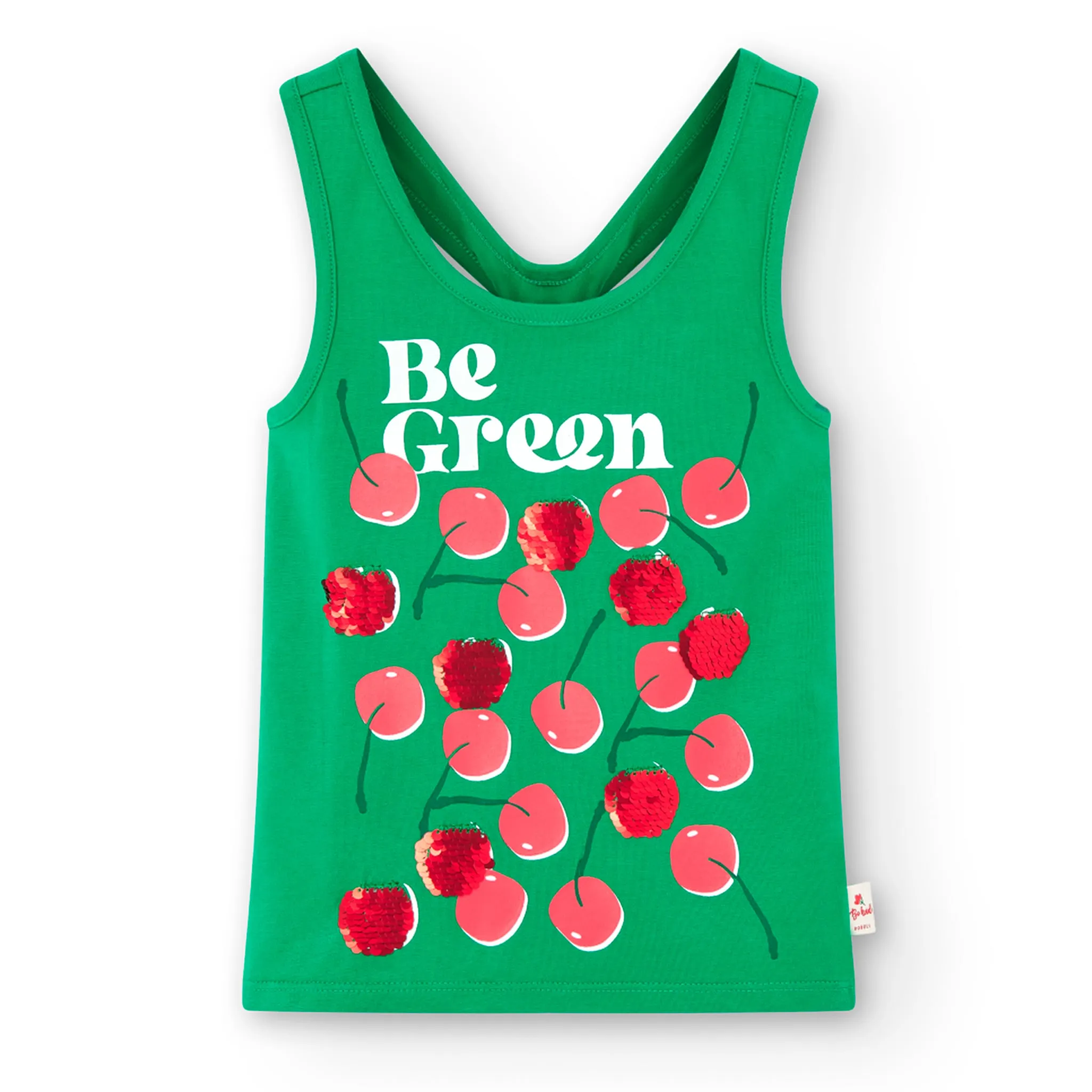 Boboli Camisole Cerises Fleurs 4-8ans