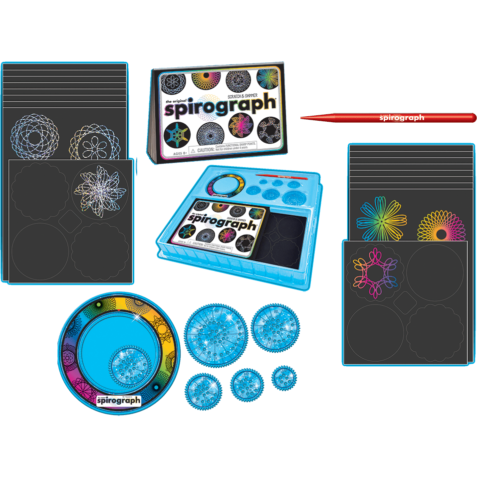 Spirograph - Scratch & Shimmer