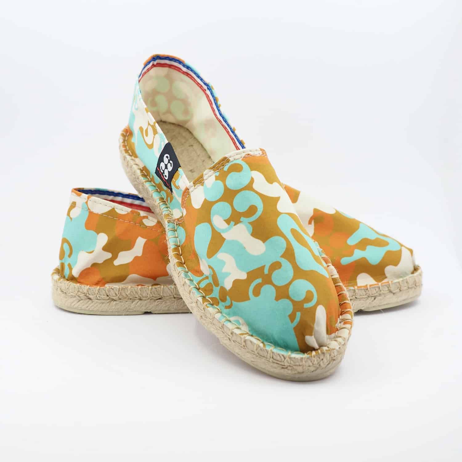 LAUBURU - Espadrilles imprimées | Orange