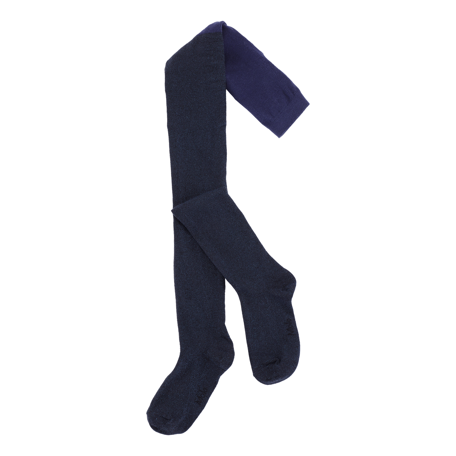 Glitter tights - Navy Sky