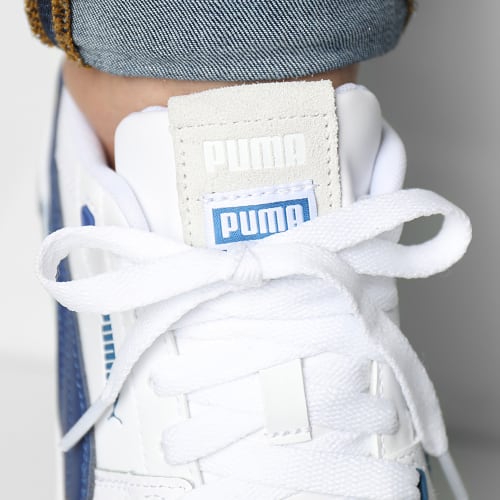 Baskets CA Pro Glitch 389276 Puma White Los Angeles Lakerse Blue Feather