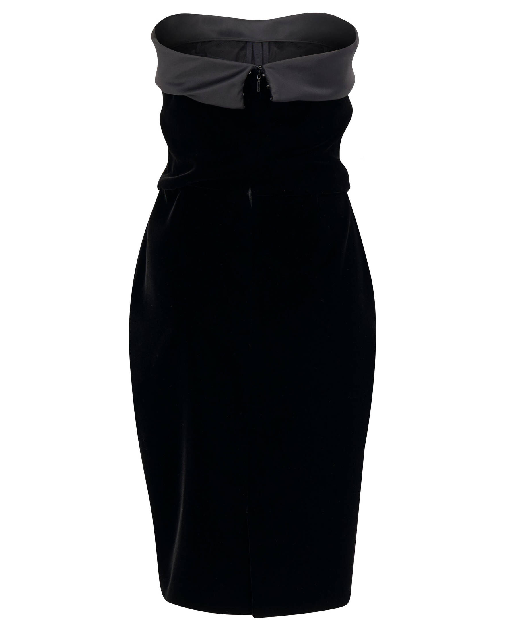 Saint Laurent| Damen Samtkleid