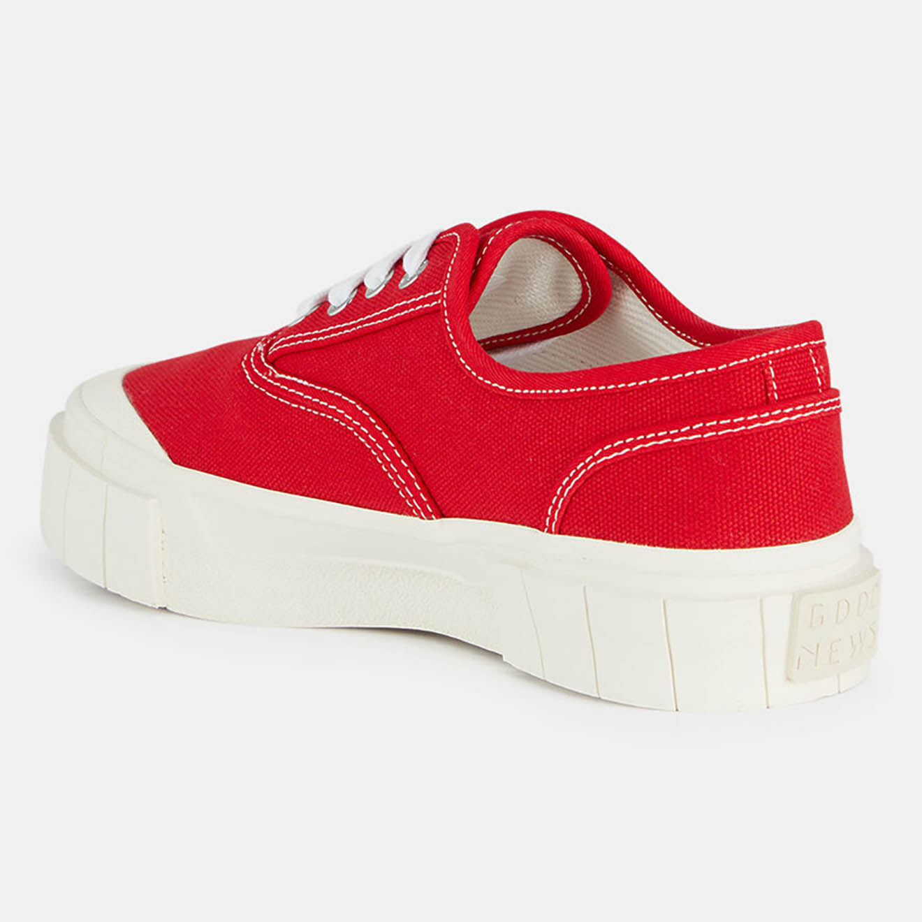 Good News Sneakers en Coton Bio Gnace rouges