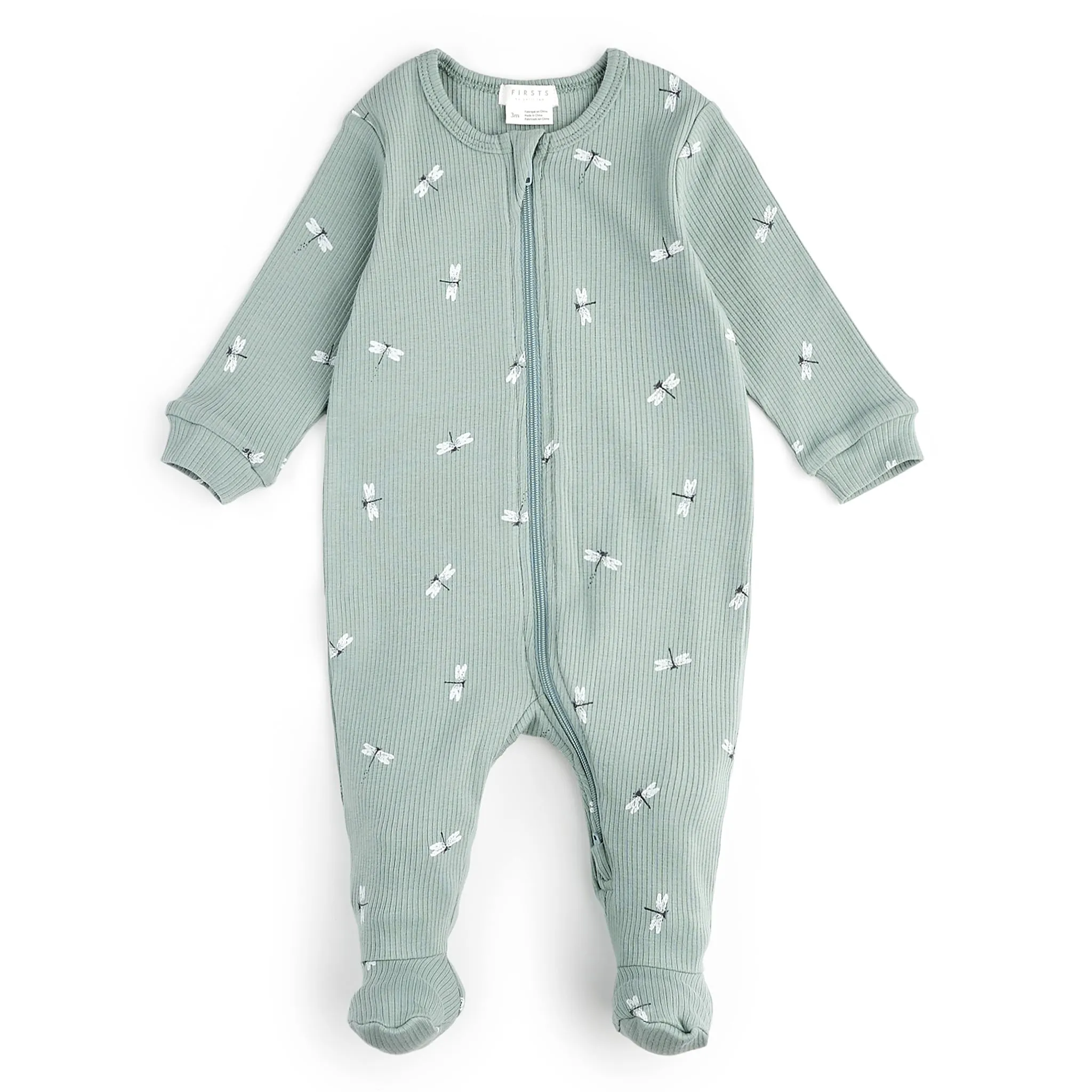 Firsts par Petit Lem Pyjama Libellules Caméléon 0-12mois