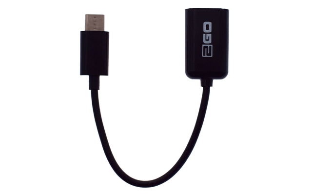 2Go Host Kabel USB Typ C  Adapter 14,5 cm
