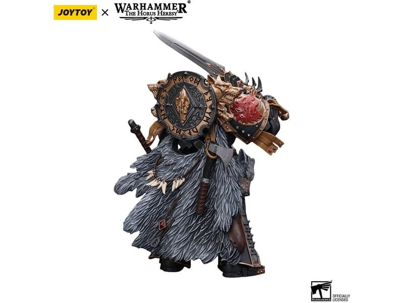 Joy Toy Warhammer Space Wolves Leman Russ Primarch of the 6 Sammelfigur aus dem Warhammer-Universum