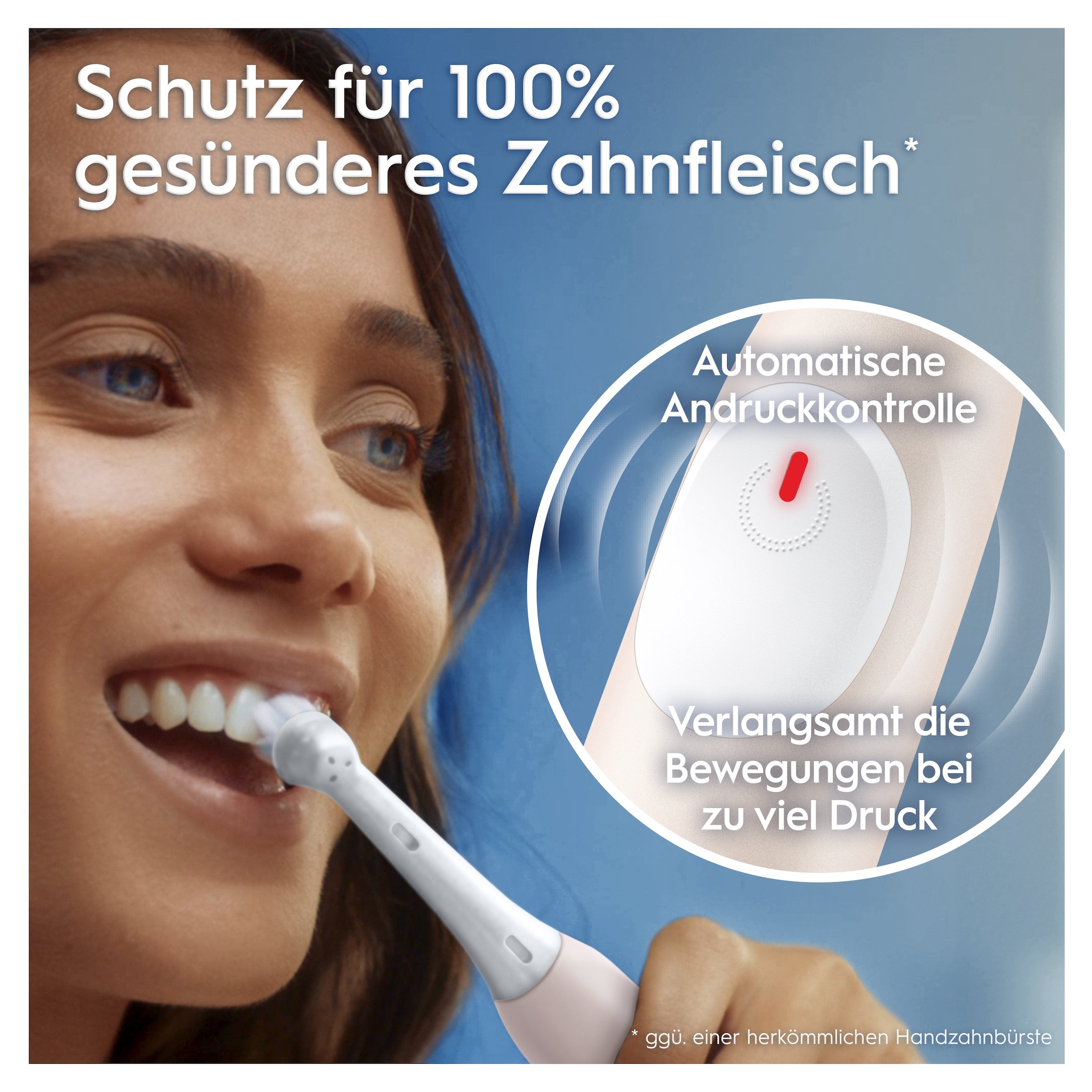 Oral-B Elektrische Zahnbürste »iO Series 2« 1 Stk. Aufsteckbürsten für die sanfte Reinigung,  Reise-Etui