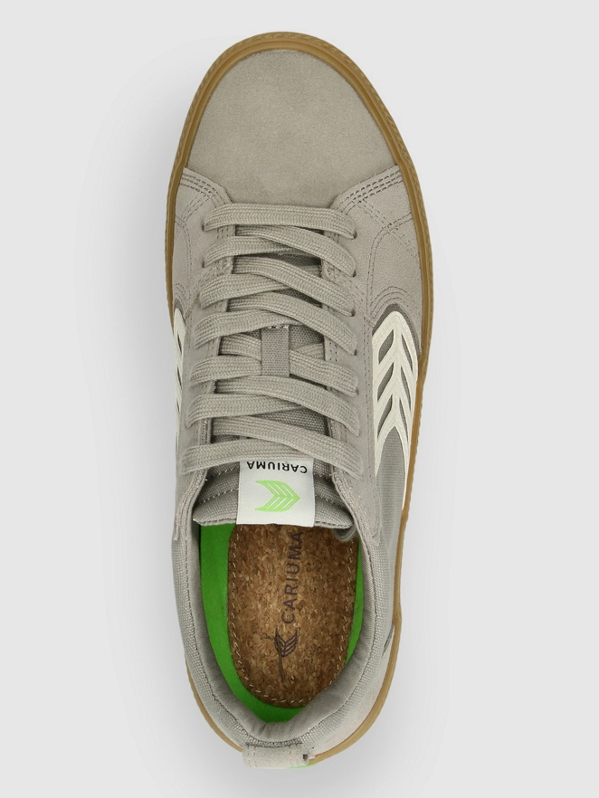 Cariuma Catiba Pro Skate Shoes cloud grey gum/ grey