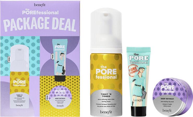 Benefit Cosmetics POREfessional pakkeløsning - Mini porepleje og primer kit