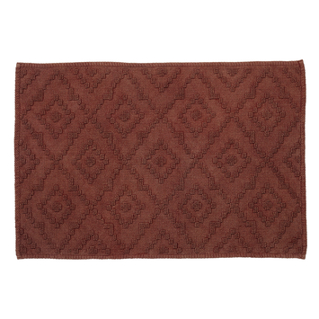 Sealskin badmat aztec 60x90cm donkerroze