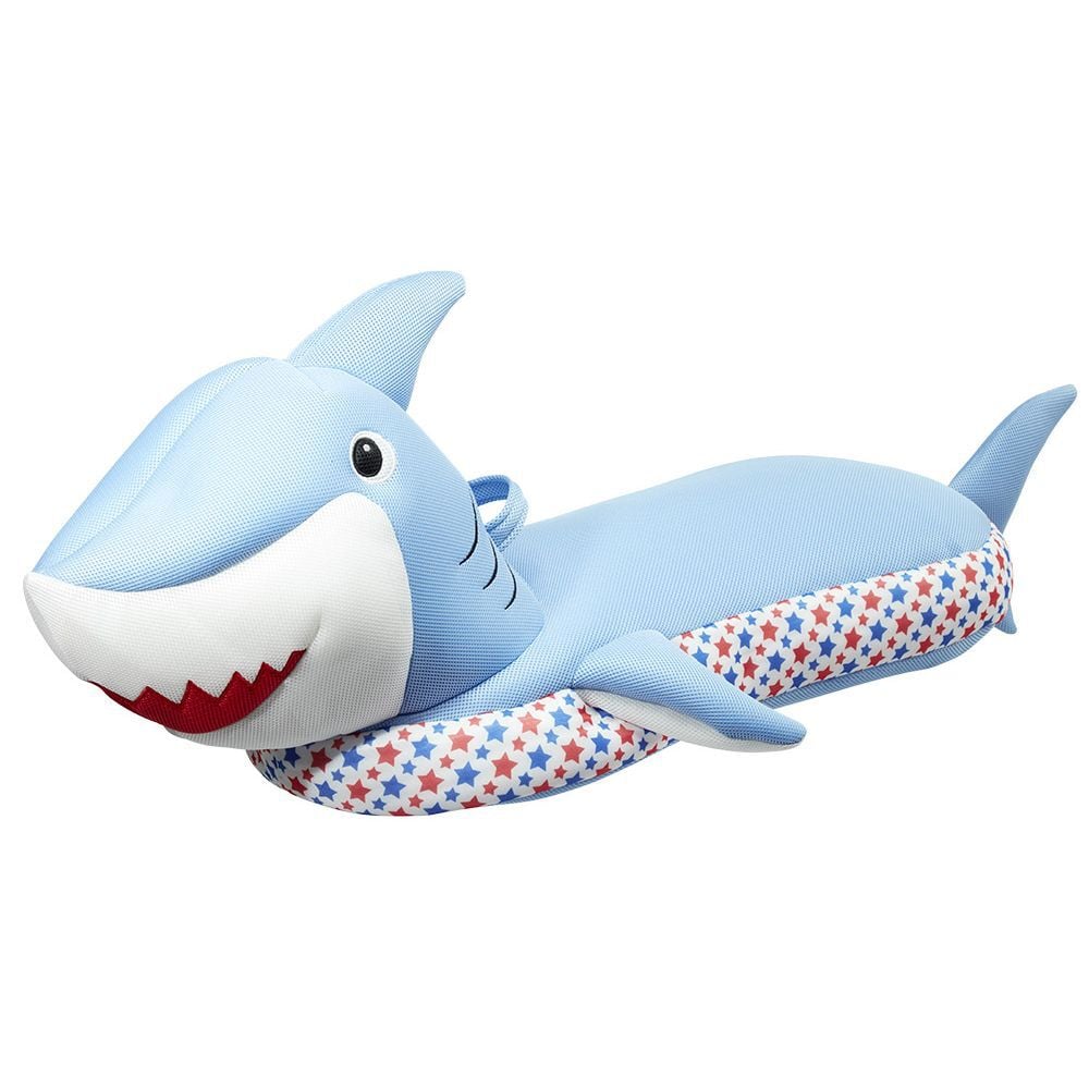 Requin à chevaucher microbille bleu