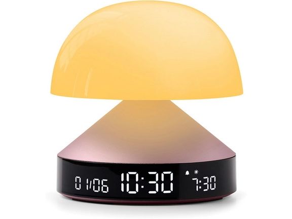 Lexon Lichtwecker Mina Sunrise Rosa Digitalwecker
