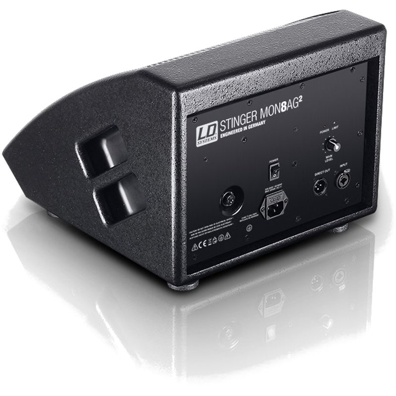 LD Systems STINGER MON 81 A G2 actieve vloermonitor