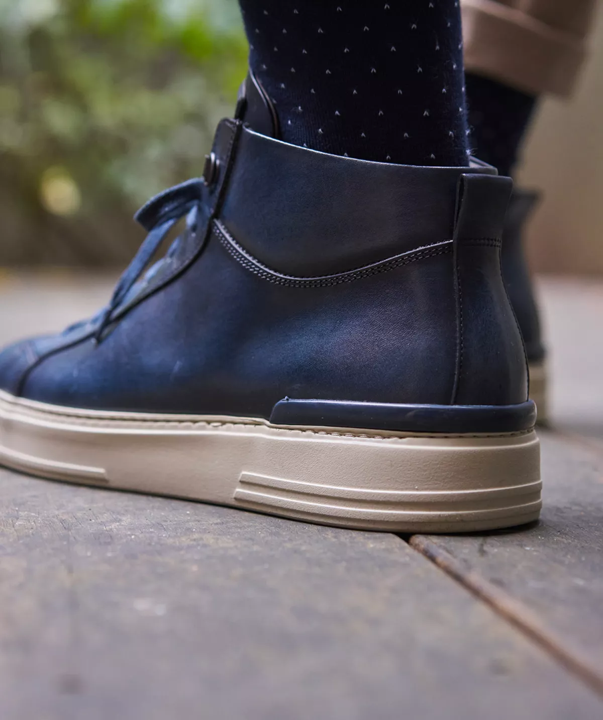 Sneakers montante RIVA Bleu