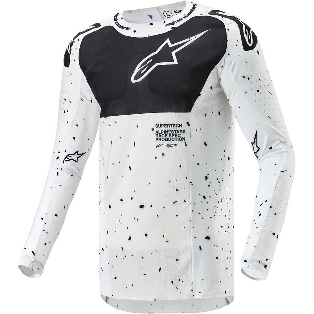 Alpinestars - Maillot Supertech Spek Blanc / Noir