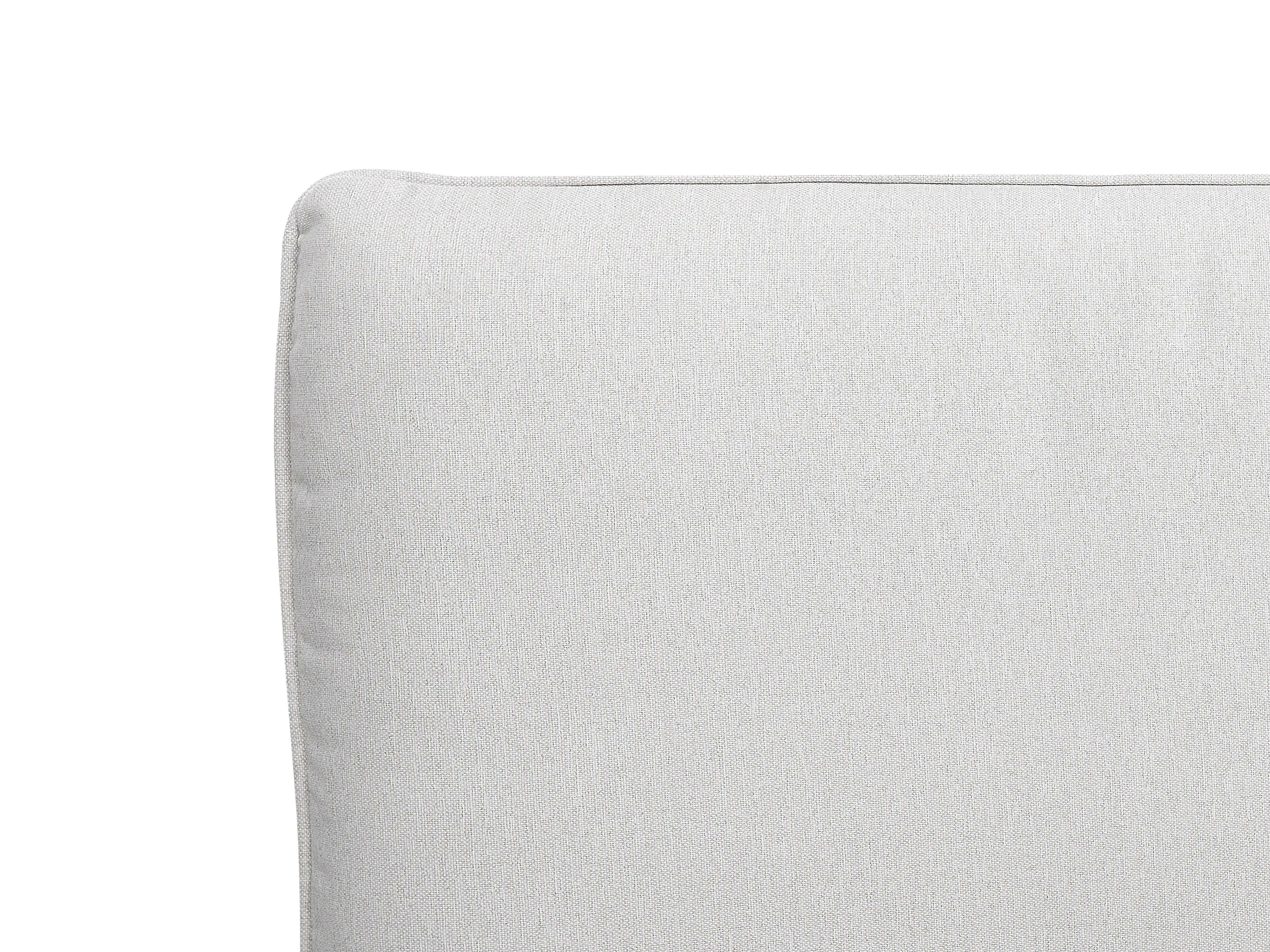 Bed Stof CORIO 180 x 200 cm Lichtgrijs