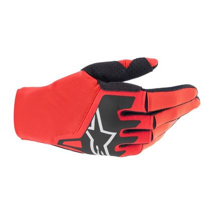 Gants cross Alpinestars TECHSTAR 2024 - Rouge / Noir