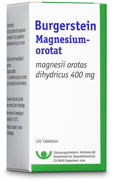 BURGERSTEIN Magnesiumorotat Tabl Ds 120 Stk