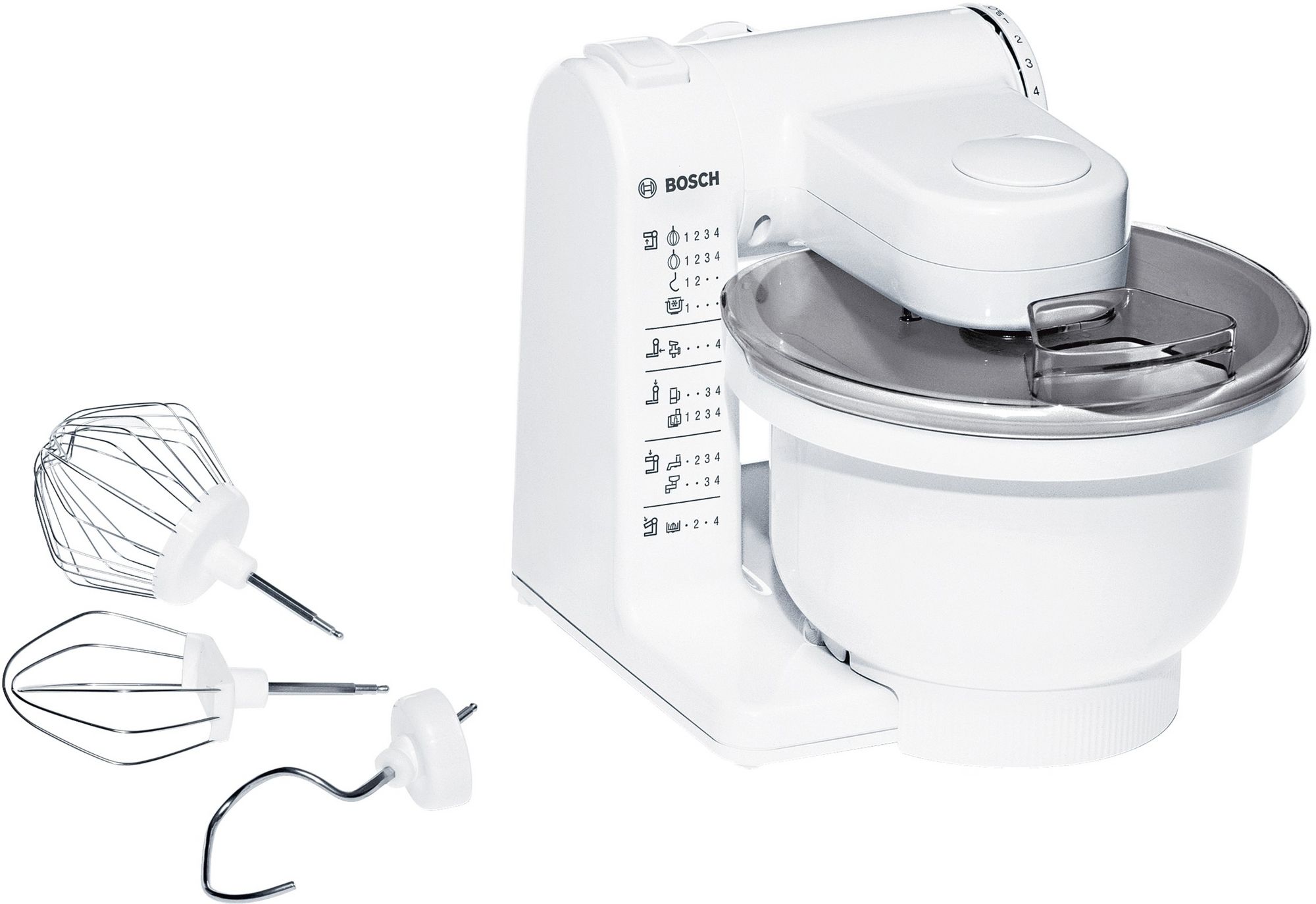 Processador de alimentos branco MUM4 500W, MUM4405