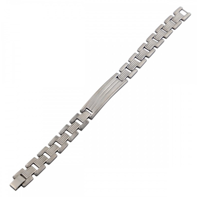 Sublime Gourmette Bracelet Homme Acier
