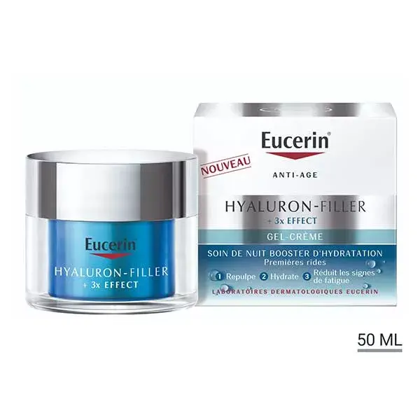 Creme Noturno Hidratante Eucerin Hyaluron-Filler +3x Effect 50ml