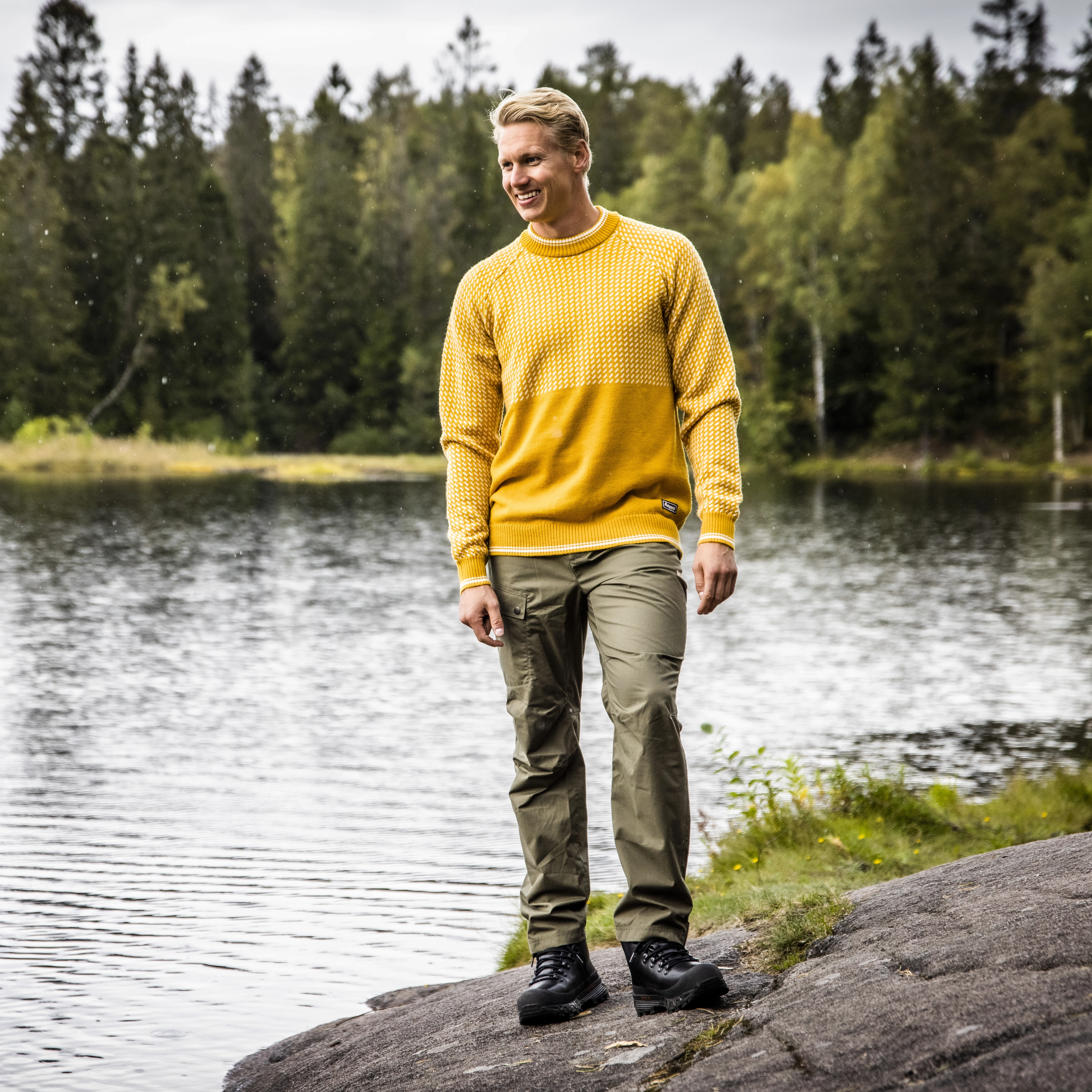 Nordmarka Leaf Light Pants Men Green Mud