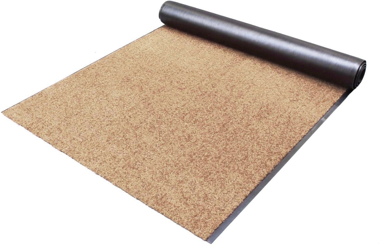 Primaflor-Ideen in Textil Läufer »Schmutzfangläufer CLEAN, Made in Belgium« rechteckig 9 mm Höhe Schmutzfangmatte, Uni Farben, strapazierfähig, rutschhemmend, waschbar