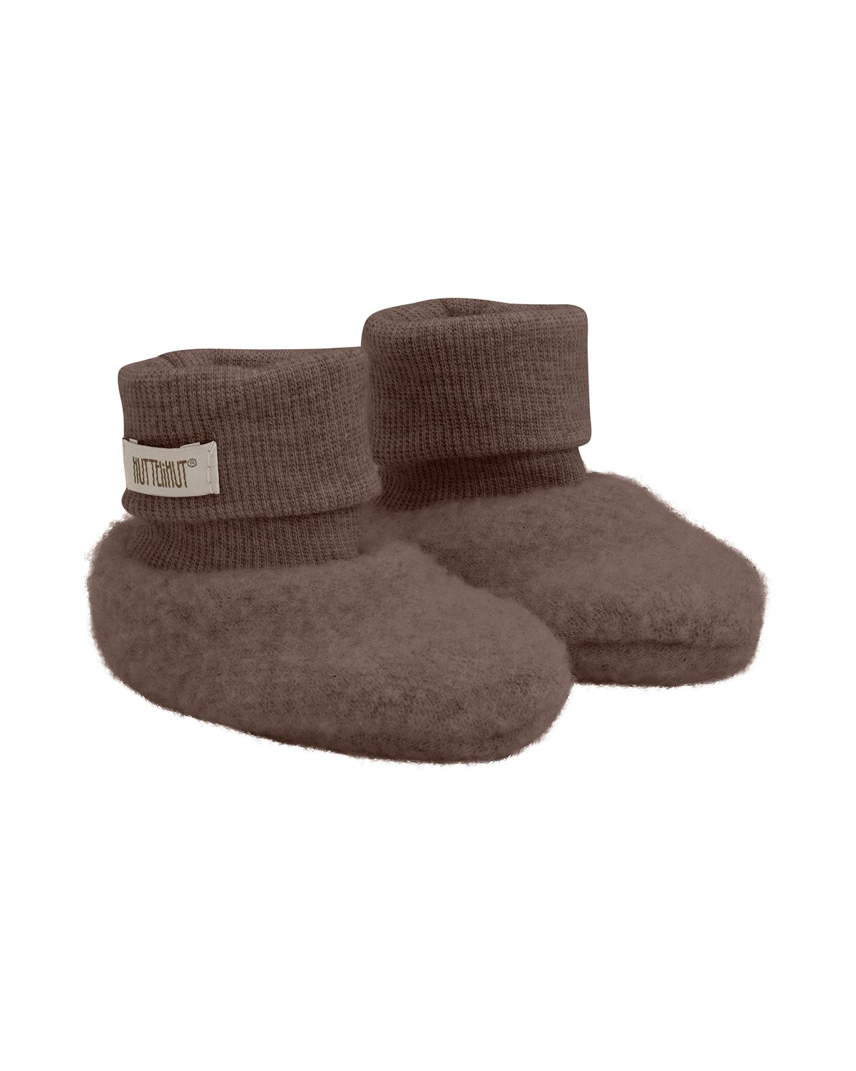 Ulltøfler i Ullfleece – Varm, 100% Merino | Footies Wool Fleece 2-layer