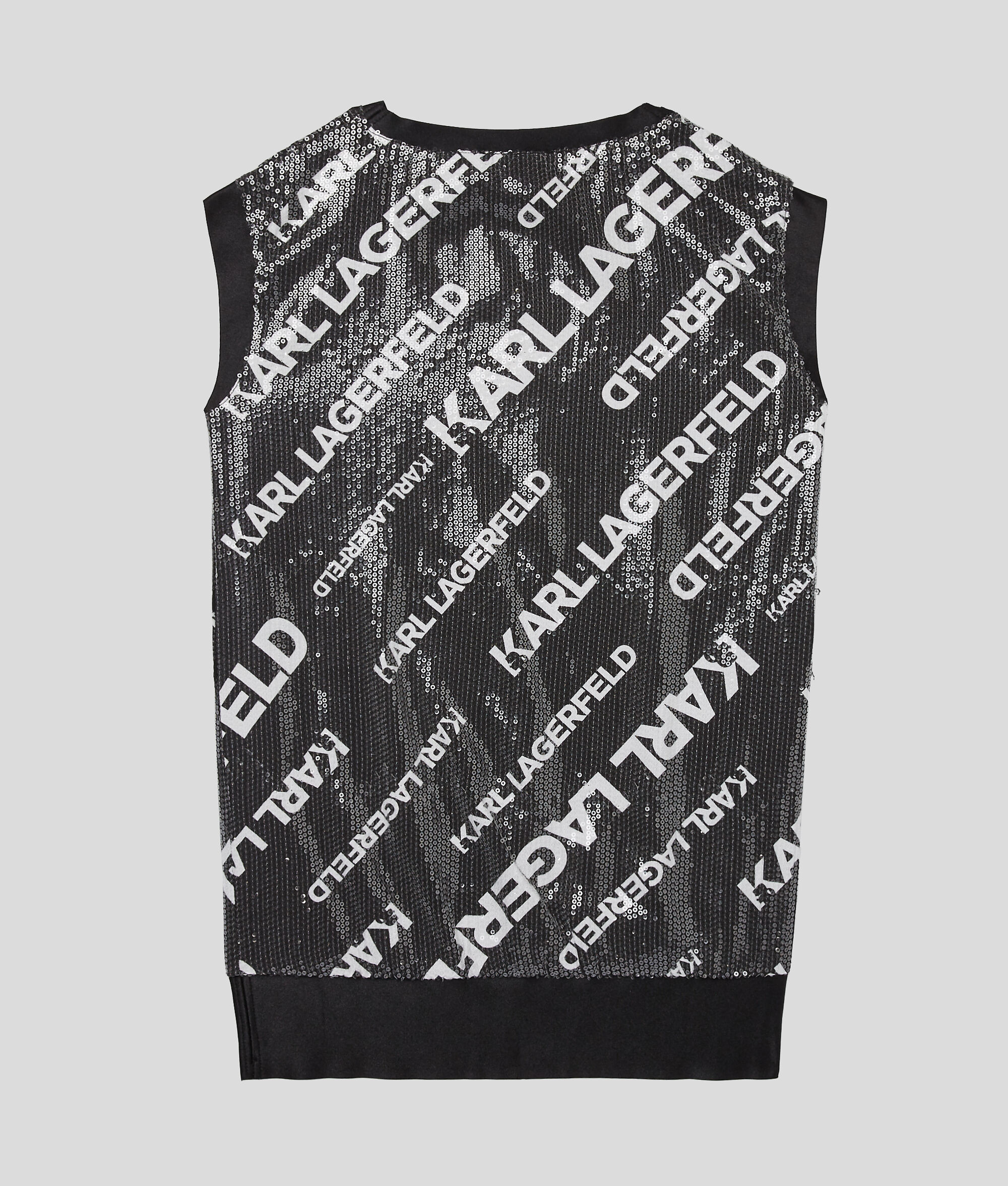 Robe à sequins à imprimé en diagonale pour fille