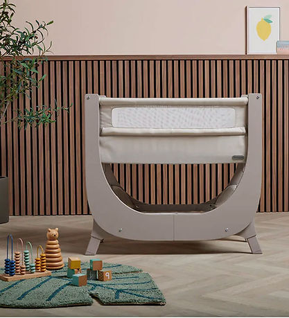 Shnuggle Babyseng - Bedside Crib - Air Lite - Taupe