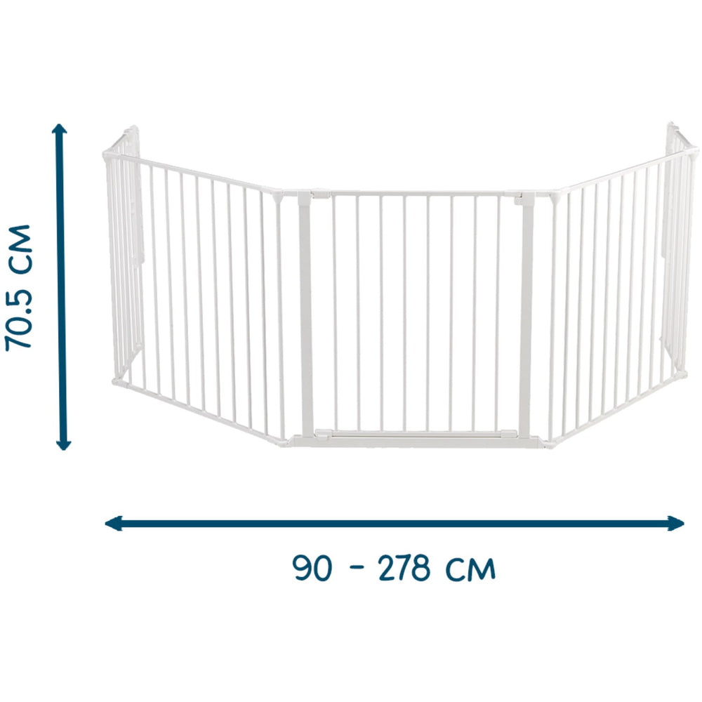 Køb BabyDan Flex Xl White