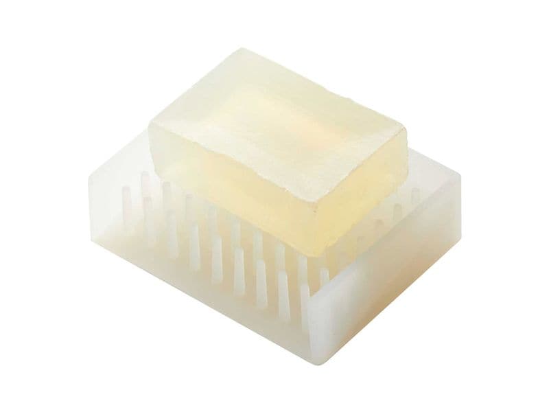 Yamazaki Seifenschale Float Weiss Seifenablage aus Silikon