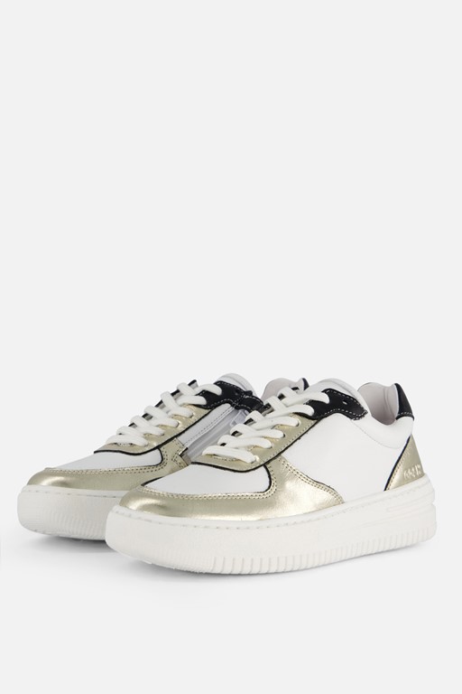 Giga Sneakers wit Leer