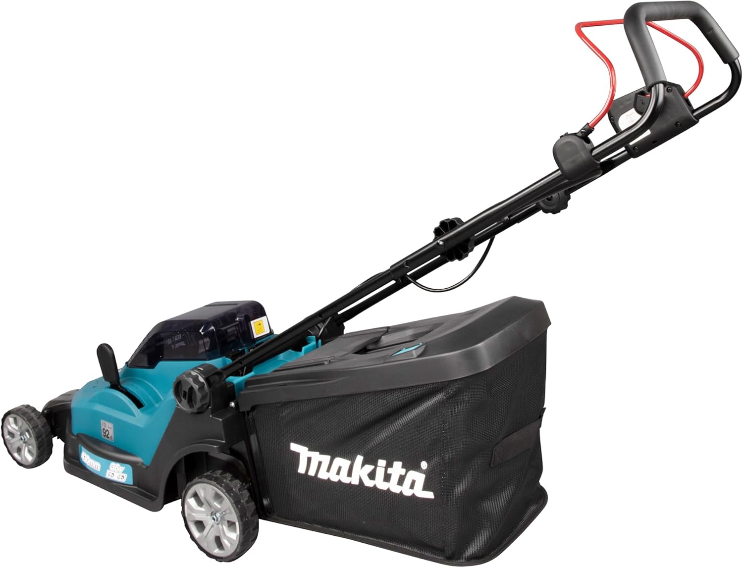 Makita DLM432PT2 Akku-Rasenmäher 2x18 V / 5,0 Ah, 2 Akkus + Doppelladegerät
