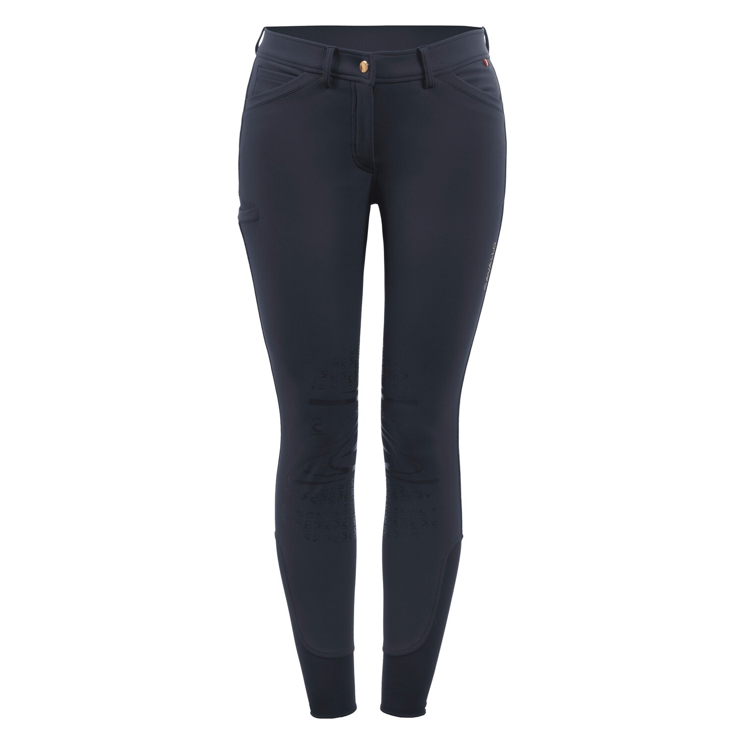 Cavallo Kniebesatz-Reithose CAVALDRISTY GRIP MOBILE - darkblue